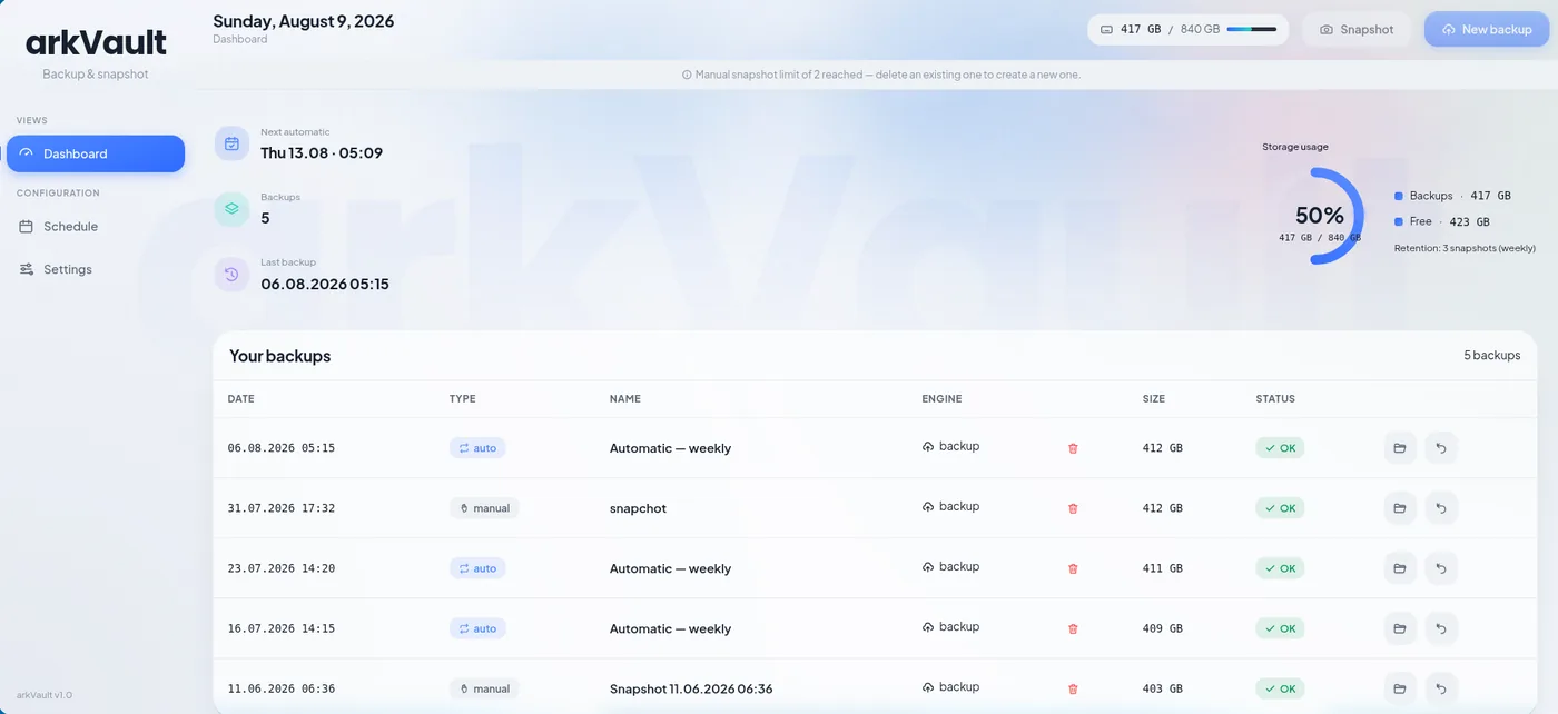 arkVault