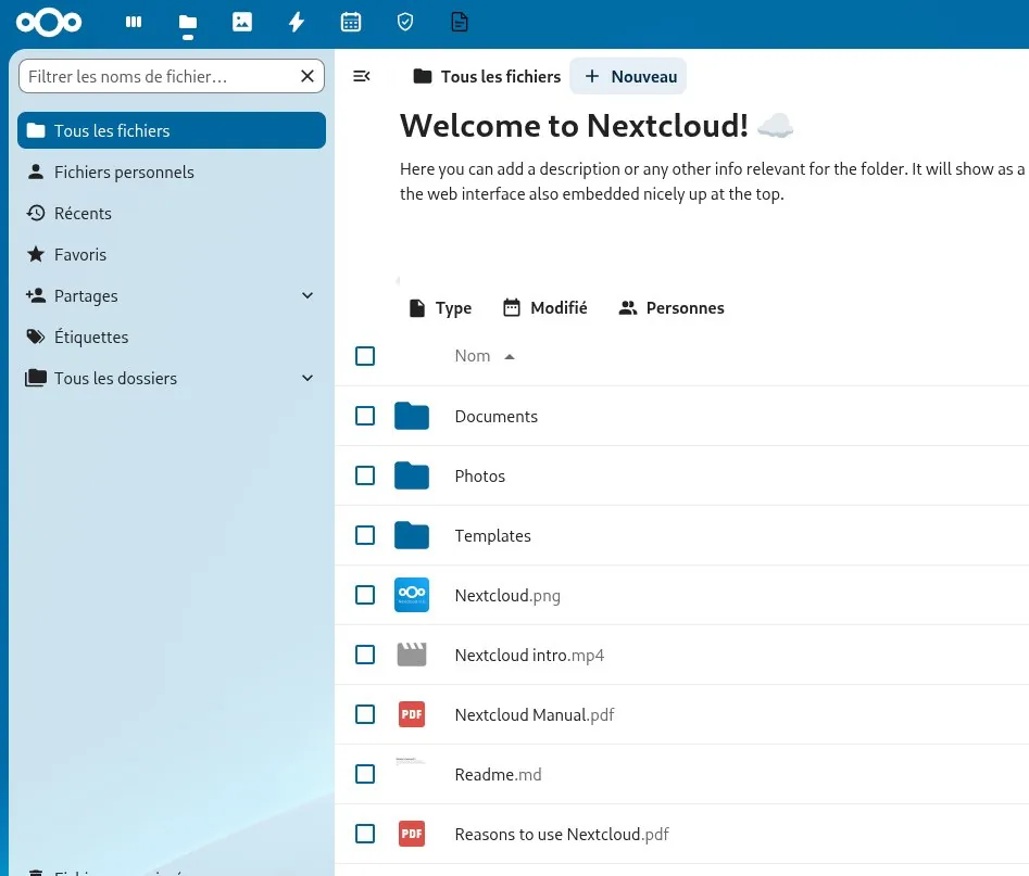 Nextcloud Files